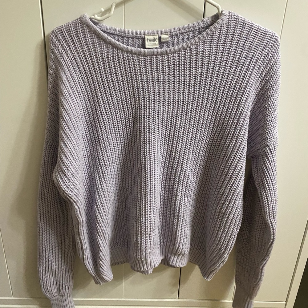 Purple tricot , perfect for winter